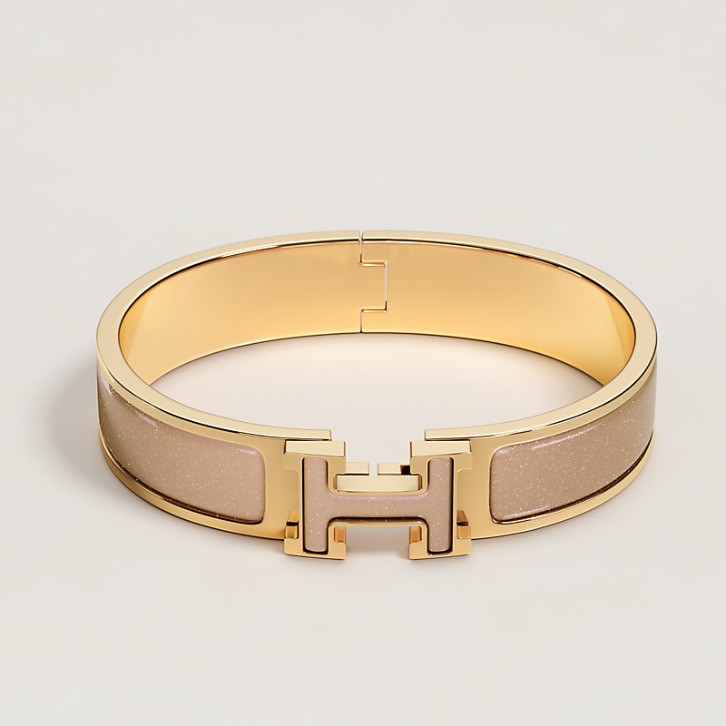 ◆HERMES◆ Bracciale Clic H Glitter ブレスレット Clic H Glitter bracelet | Hermès USA